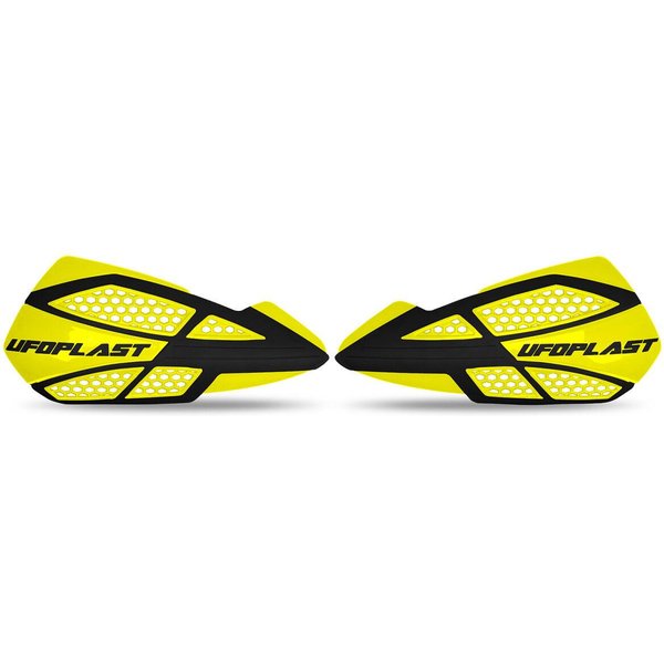 PM01668#102 - UFO Voyager Hand Guards For Honda CRF250R 2025-2026 - Yellow