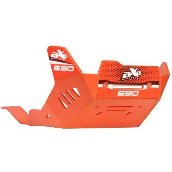 AX1817 - AXP Adventure Skid Plate For KTM Enduro 690 R ABS 2026 - Orange