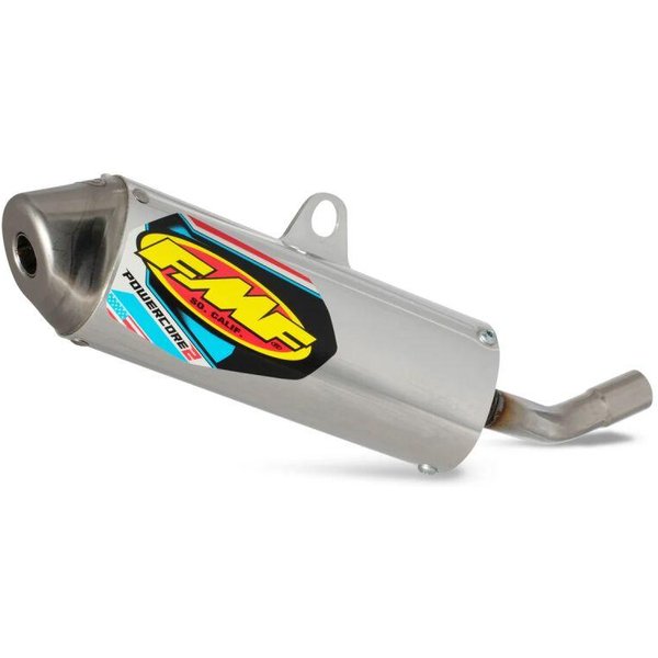 025324 - FMF PowerCore 2 Aluminum Silencer For Beta RX 300 2025 - Silver