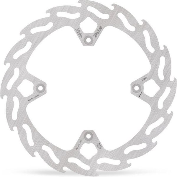 110992 - Moto Master Flame Series Fixed Brake Disc For Ducati Desmo 450 EDX 2026 Rear
