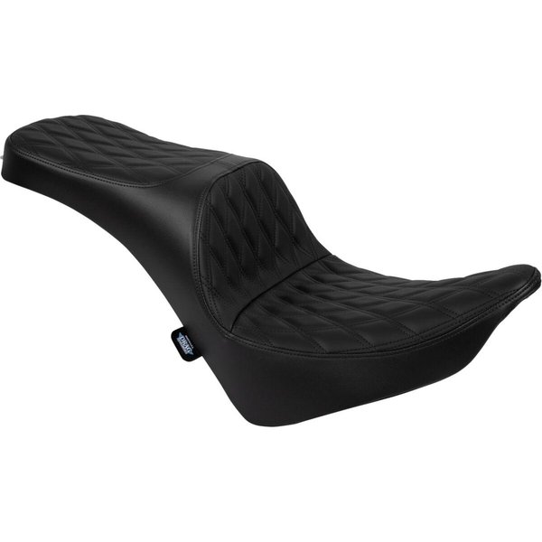 4719F - Drag Specialties Freedom Touring Seat For Harley Davidson FLDE 1750 ABS 2018-2020 - Black