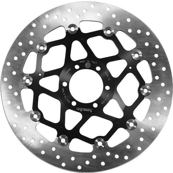 78B40870 - Brembo Oro Prime Line Floating Brake Disc For Laverda 650 Black Strike 1998-1999 Front