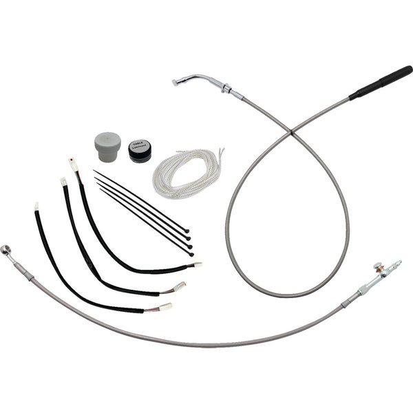 149011-C - Fat Baggers Inc. EZ Install Kit For Harley Davidson FLHX 1923 ABS 2024-2025 25.5/28/30.5cm - Chrome