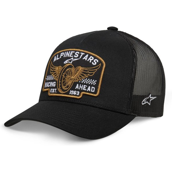 51426 - Alpinestars Heritage Patch Trucker Hat Black/Black