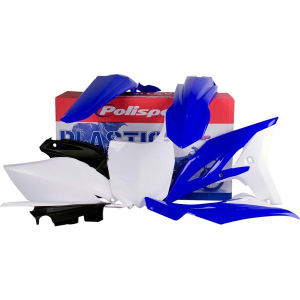91400 - Polisport Plastics Kit For Yamaha YZF250 2010-2013 - OEM 11-12 Black/Blue/White