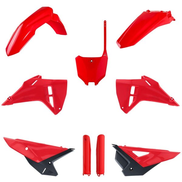 91598 - Polisport Full Plastics Kit For Honda CRF250R 2025 2026 - Red