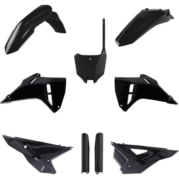 91600 - Polisport Full Plastics Kit For Honda CRF250R 2025-2026 - Black