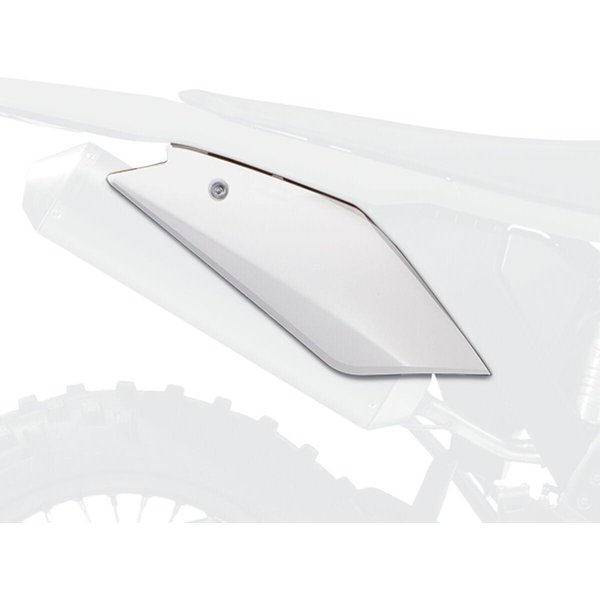 8603600001 - Polisport Side Panels For Gas Gas EC125 2005-2006 - White