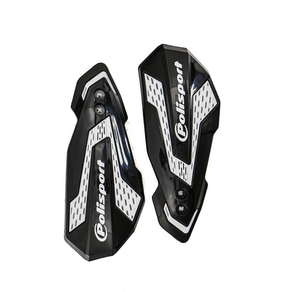 8308200056 - Polisport MX Flow Hand Guards For Husqvarna FE250 2018-2021 - Black/White