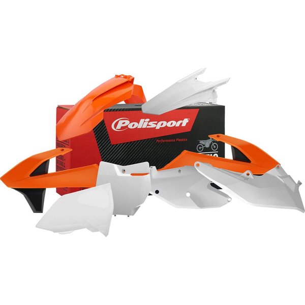 91452 - Polisport Plastics Kit For KTM SX125 2016-2018 - OEM 16 Black/Orange/White