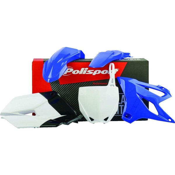 90661 - Polisport Plastics Kit For Yamaha YZ85 2015-2019 - Black/Blue/OEM/White
