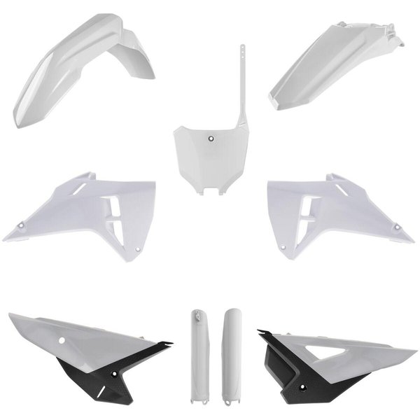 91599 - Polisport Full Plastics Kit For Honda CRF250R 2025-2026 - White
