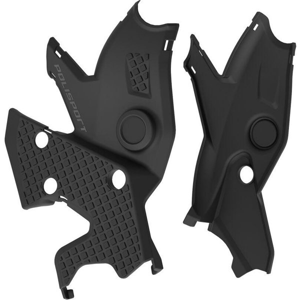 8505400001 - Polisport Frame Guards For Yamaha XTZ 700 2023-2025 - Black