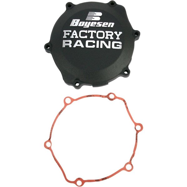 CC-30B - Boyesen Factory Clutch Protector For Yamaha YZ65 2018-2026 - Black