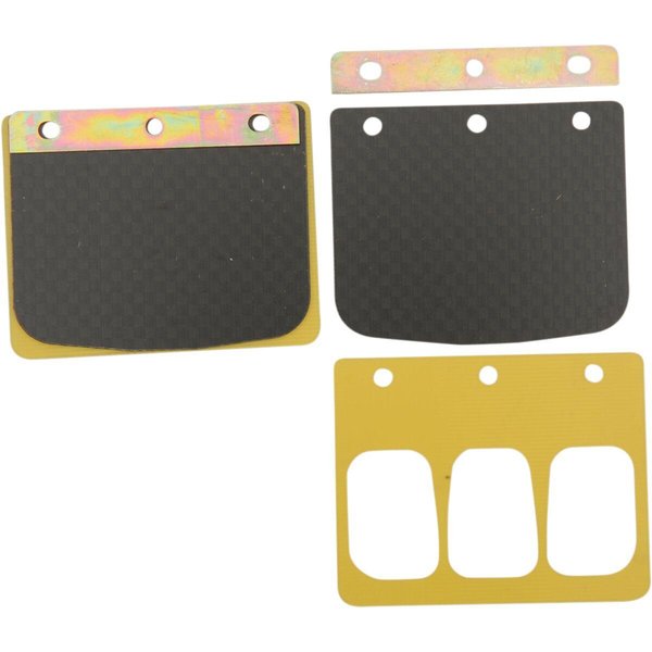 PRO-217 - Boyesen Pro Series Reed Set For Yamaha YZ125 2005-2026 - Carbon Fiber/Yellow