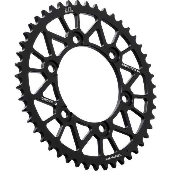 JTA1876.43BLK - JT RaceLite Aluminium Sprocket For Yamaha FZ-10 1000 ABS 2017 Rear - Black