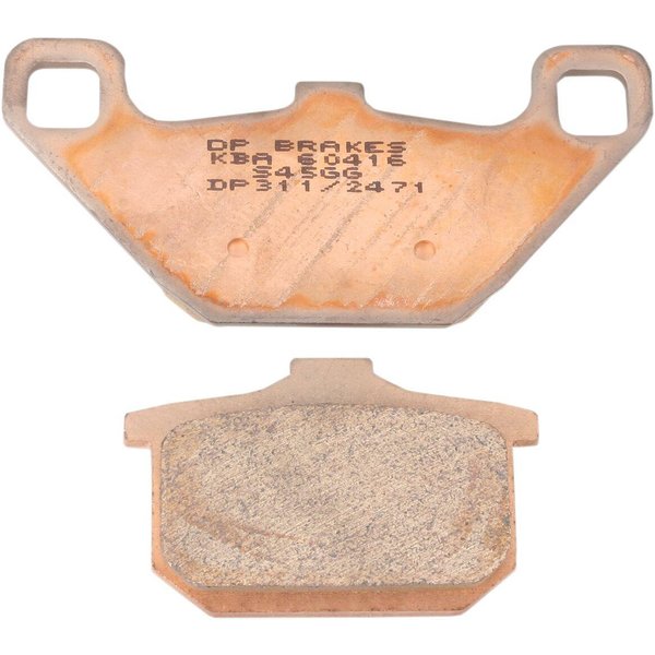 DP311 - DP Brakes Standard DP Sintered Brake Pads For Kawasaki EL 250 1988-1989 Fits Front Or Rear