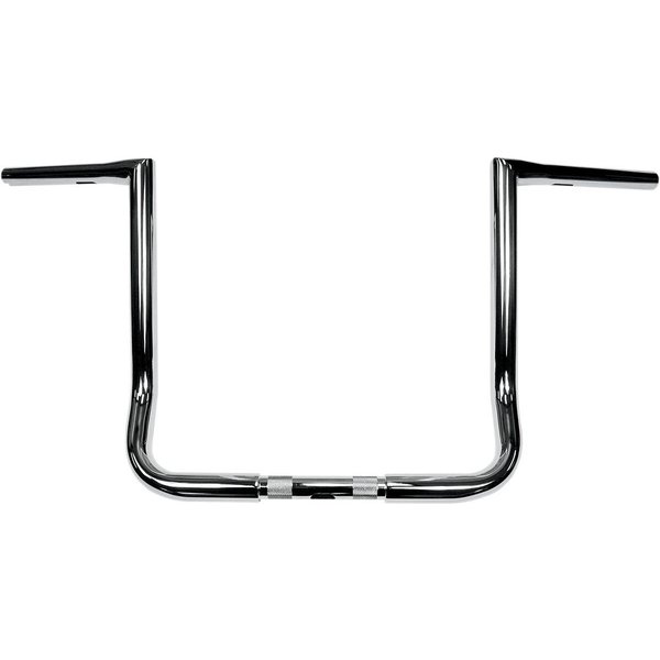 LA-7361-14 - LA Choppers 1-1/4" Twin Peaks Touring Handlebar For Harley Davidson FLHT 1340 1996-1998 35.5 cm (14") - Chrome