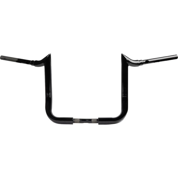 LA-7376-14B - LA Choppers 1-1/2" Grande Prime Ape Hanger Handlebar For Harley Davidson FLHTCUTG 1868 ABS 2024 35.5 cm (14") - Black