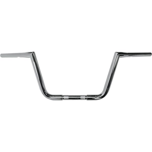 LA-7360-10 - LA Choppers 1-1/4" Twin Peaks Big Twin Handlebar For Harley Davidson FLHR 1584 2008-2011 25.5 cm (10") - Chrome