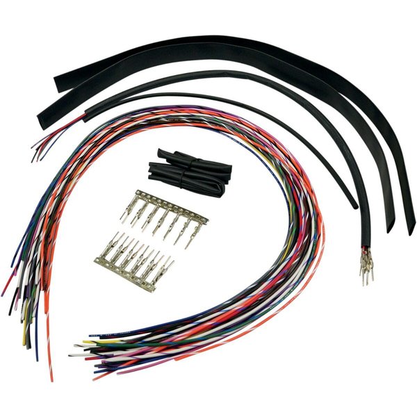 LA-8991-91 - LA Choppers Handlebar Extension Wiring Kit For Harley Davidson FLHR 1584 2008-2011 61 cm (24") - Black