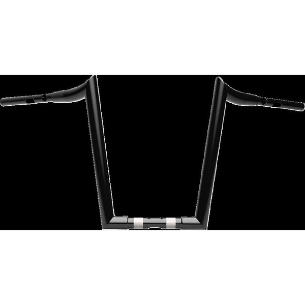 LA-7377-16B - LA Choppers 1-1/2" Grande Prime Ape Hanger Handlebar For Harley Davidson FLFBS 1923 ABS 2025 41.5 cm (16-1/4") - Black