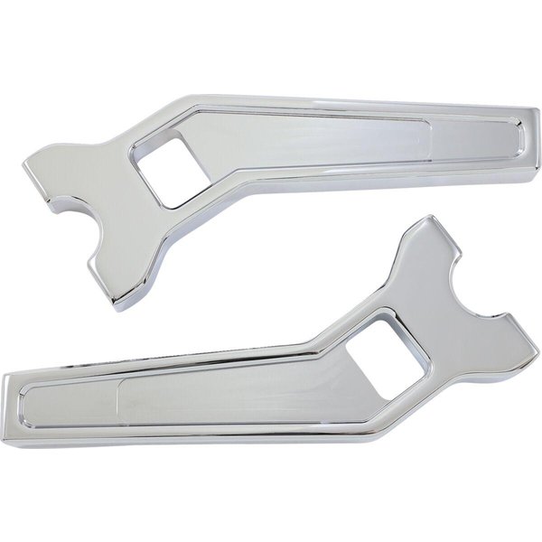 LA-7481-08C - LA Choppers Performance 1.25" Pullback Risers 20.5 cm (8") - Chrome