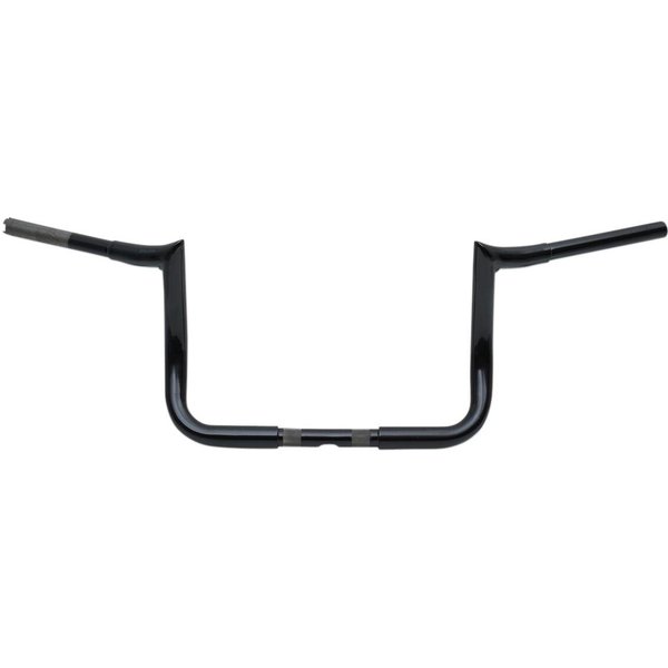 LA-7352-10B - LA Choppers 1-1/4" Prime Ape Bagger Handlebar For Harley Davidson FLHT 1450 1999-2006 25.5 cm (10") - Black/Gloss