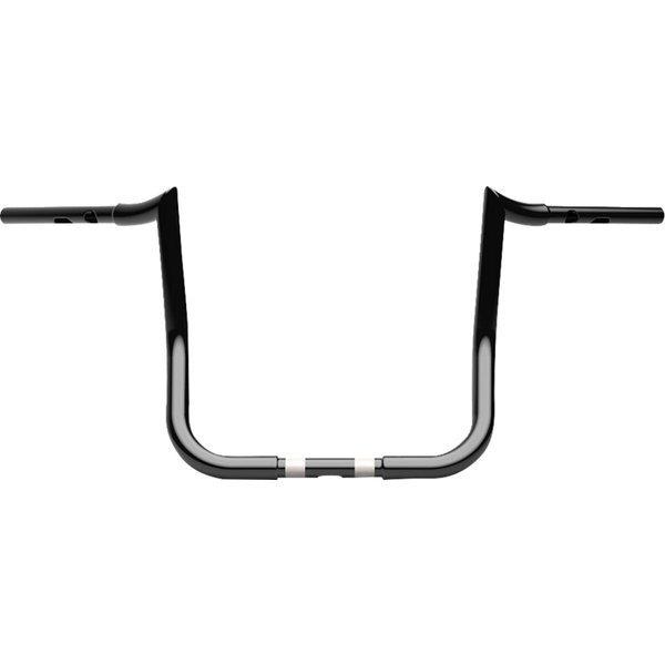 LA-7371-12B - LA Choppers 1-1/4" Prime Ape Handlebar For Harley Davidson FLHTCUTG 1868 ABS 2024 29 cm (11-1/2") - Black