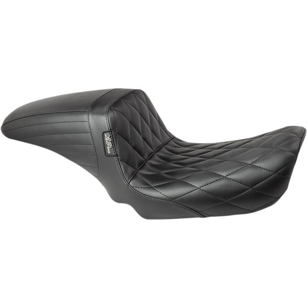 LF-591DM - LE Pera Kickflip Seat For Harley Davidson FXD 1450 2004-2005 Gripper - Black
