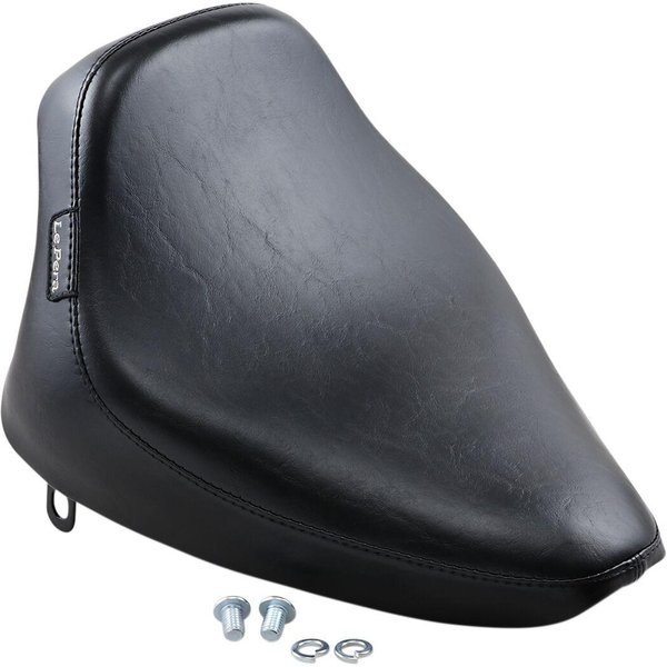 LN-800 - LE Pera Silhouette Deluxe Solo Seat For Harley Davidson FLST 1340 1986-1990 Plain - Black
