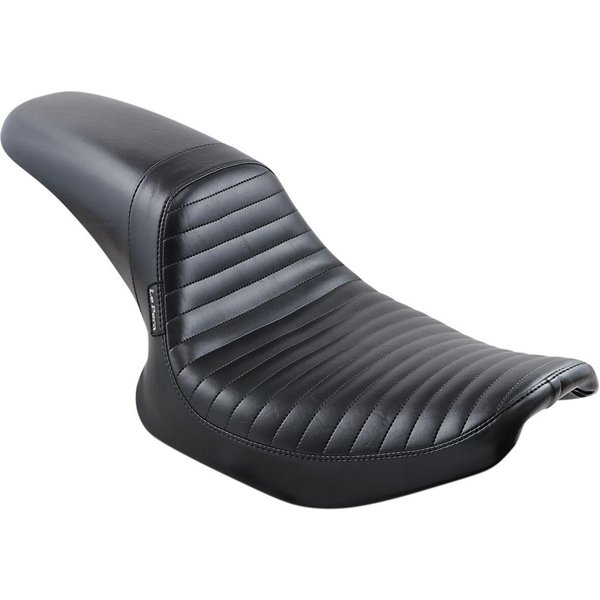 L-541PT - LE Pera Daytona Sport Seat For Harley Davidson FXLR 1340 1987-1994 Pleated - Black