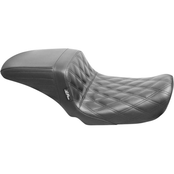 LK-591DD - LE Pera Kickflip Seat For Harley Davidson FLD 1690 2012-2013 Double Diamond - Black