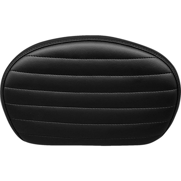 L-SBP02PT-DULL - LE Pera Sissy Bar Pad For Harley Davidson FLDE 1750 ABS 2018-2020 Dull/Pleated 17.15 cm (6-3/4") - Black