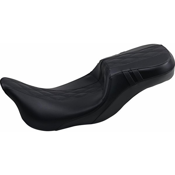 LK-997DLGT2 - LE Pera Outcast Daddy Long Legs Seat For Harley Davidson FLH 1868 ABS 2021 - Black