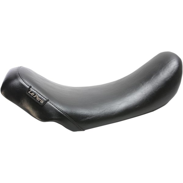 LGK-001 - LE Pera Bare Bones Solo Seat For Harley Davidson FLD 1690 2012-2013 Smooth 10x17" - Black