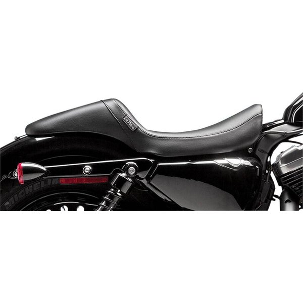 LC-542DLS - LE Pera Daytona Sport Daddy Long Legs Seat For Harley Davidson XL1200C 2004-2020 Smooth 11 x 17" - Black