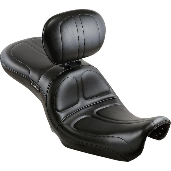 LK-970BR - LE Pera Maverick Seat For Harley Davidson FLD 1690 2012-2013 Stitched - Black