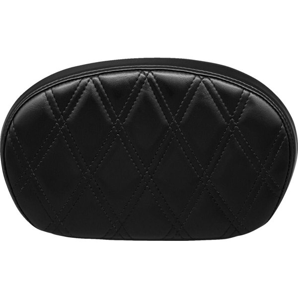 L-SBP02DD-SH - LE Pera Sissy Bar Pad For Harley Davidson FLDE 1750 ABS 2018-2020 Double Diamond - Black