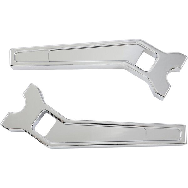 LA-7481-10C - LA Choppers Performance 1.25 Pullback Risers 25.5 cm (10") - Chrome