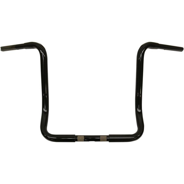 LA-7321-14B - LA Choppers 1-1/4" Touring Ape Hanger Handlebar For Harley Davidson FLHR 1340 1996-1998 35.5 cm (14") - Black