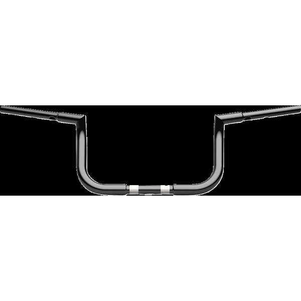 LA-7367-08B - LA Choppers 1-1/4" Twin Peaks Touring Handlebar For Harley Davidson FLHTCUTG 1868 ABS 2024 20.5 cm (8") - Black