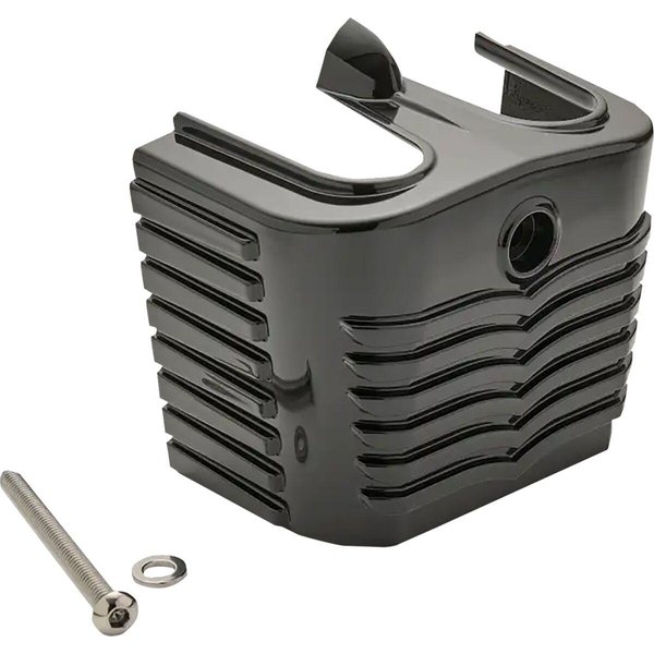 73101 - Ciro Coil Cover For Harley Davidson FLHLT 1923 ABS 2026 - Black