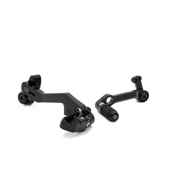 RCT-D03-SB-KIT-B - Gilles Shift & Brake Lever For Ducati MultiStrada V4 1200 ABS 2022-2024 - Black