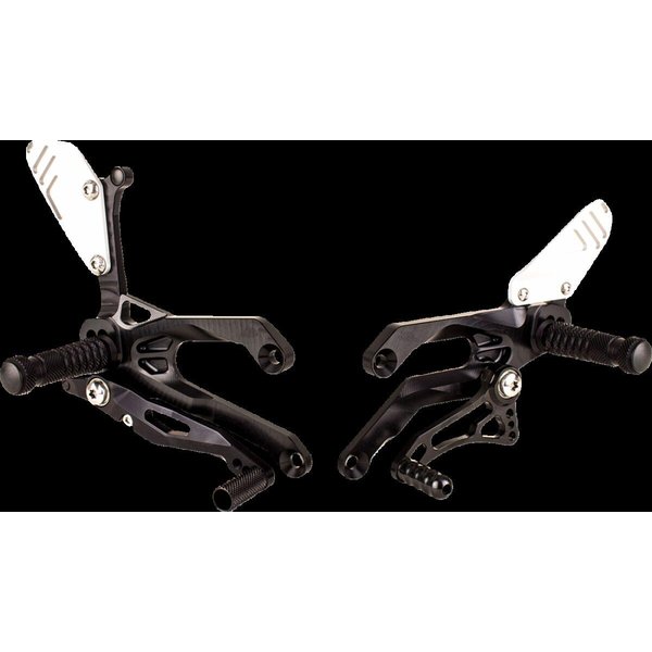 FXR-Y05-CUP-B - Gilles FXR Rearset For Yamaha YZF-R3 2015-2020 - Black