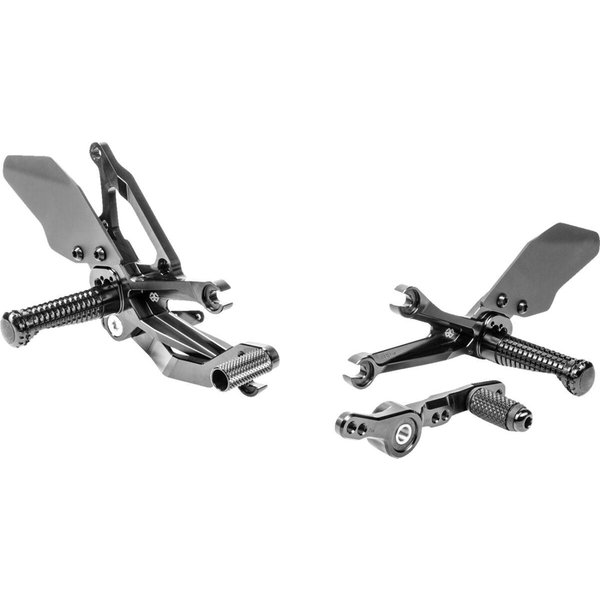 FXR-Y08-B - Gilles FXR Rearset For Yamaha YZF-R7 ABS 2022-2025 - Black