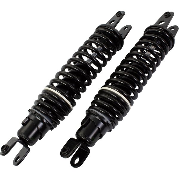 SHK05BLK - Bike It 325mm Fork To Fork Black Twin Shock Absorbers