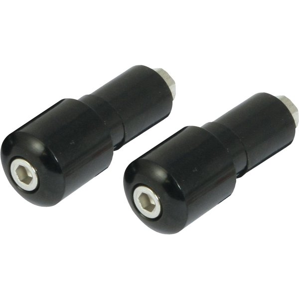 BEWSL13BLK - Bike It Black 13mm Slim Bar End Weights