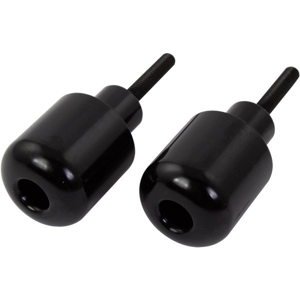 BEWSSVBLK - Bike It Suzuki Stepped Type Black Bar End Weights
