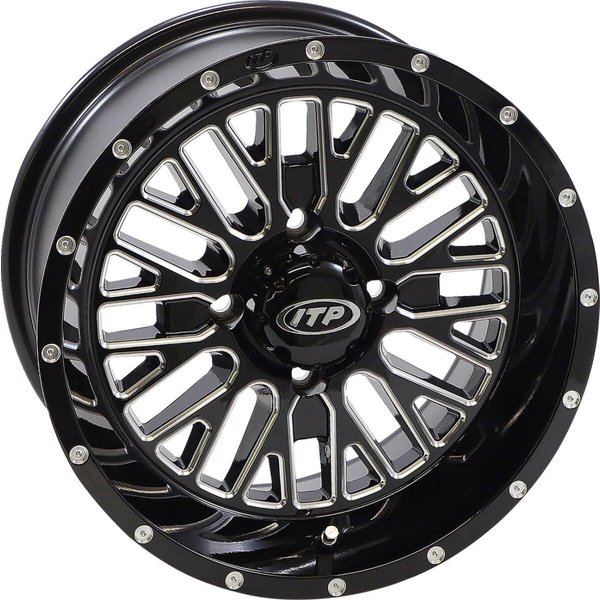 1422734731B - ITP Momentum Wheel For TGB Blade 1000 EFI 4X4 2018-2023 Fits Front Or Rear 14x7" - Black/Milled